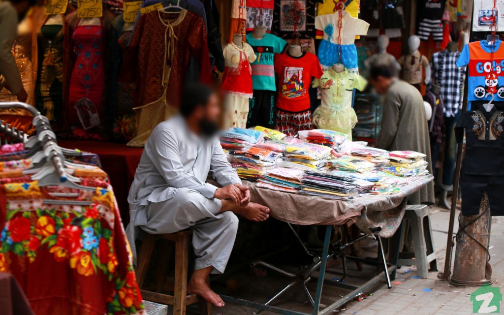 Stall at Anarkali Bazaar