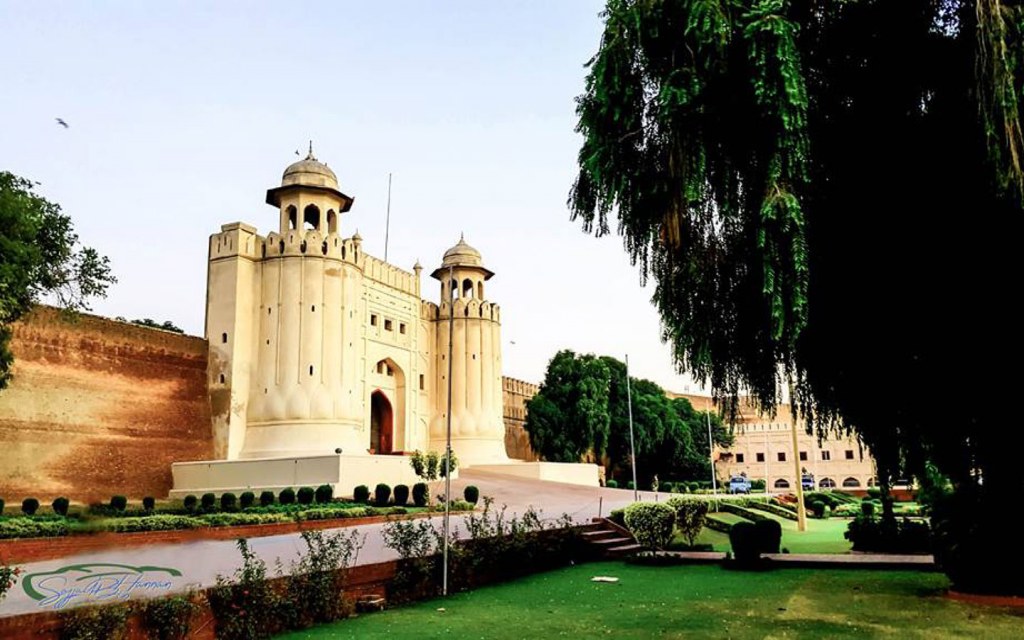 Location of Lahore Fort