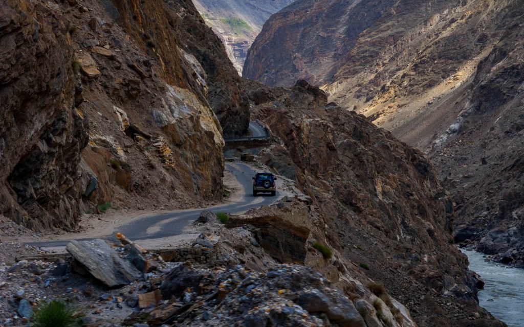 The Karakoram Highway is one of the scariest roads in the world