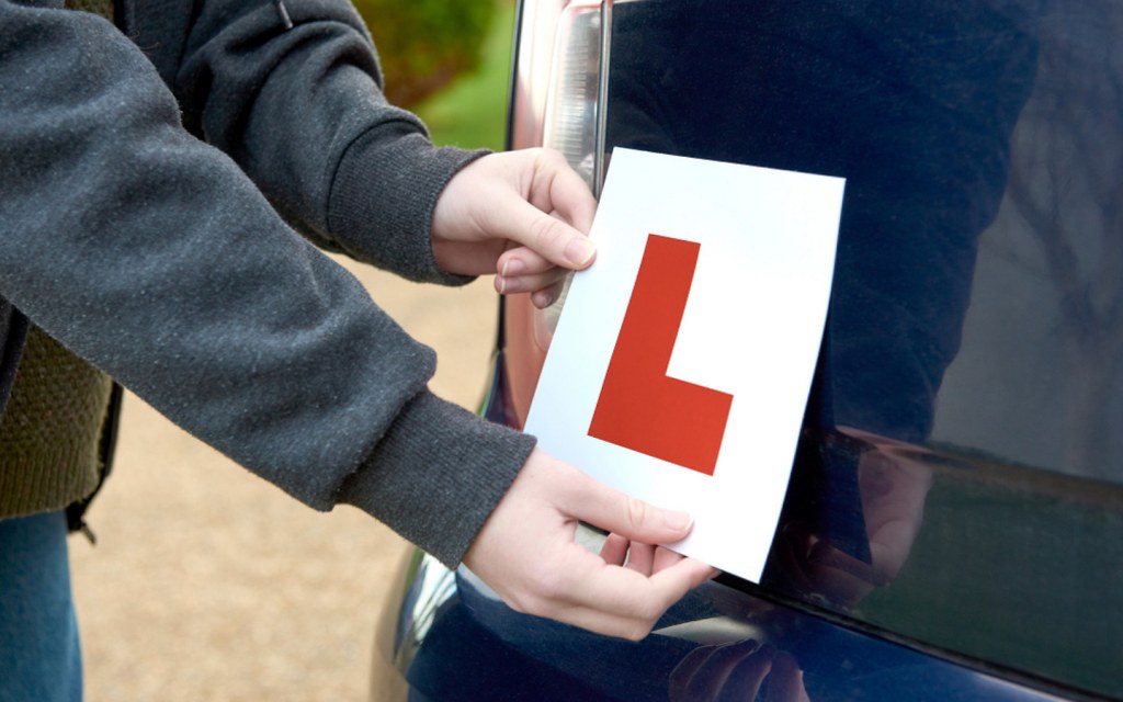 Most driving centres in Lahore have their names marked on their fleet of cars