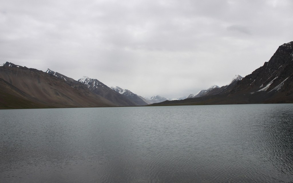 Karambar Lake is a scenic lake at 14,000 feet