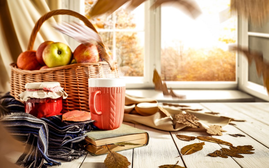 Set up a picnic indoors during the winter holidays