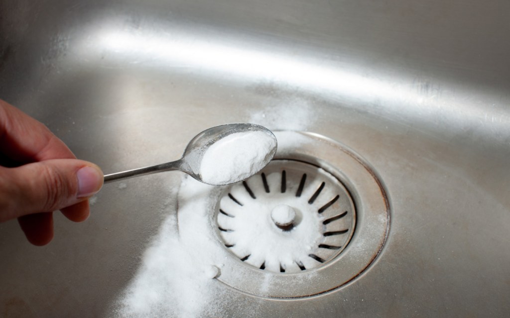 clogged kitchen sink dawn boiling water