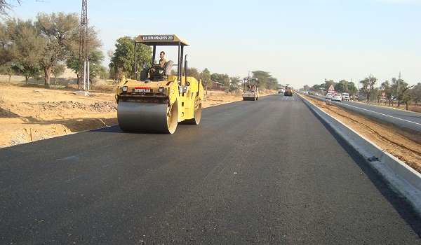 Construction of road
