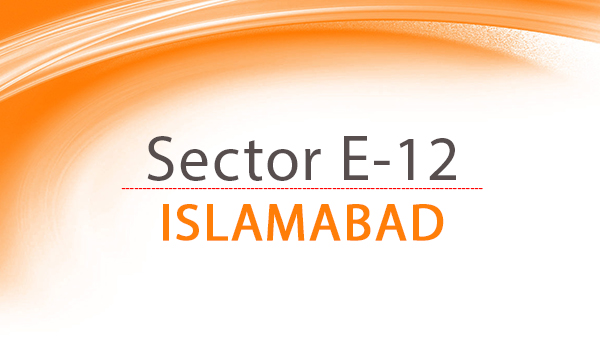 sector e-12 Islamabad
