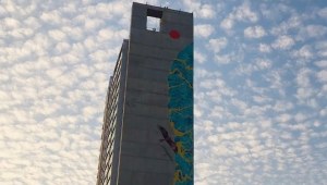 The World's Tallest Mural in Karachi Called Rising Blue