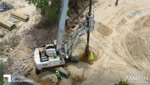 Zameen Quadrangle Construction Update