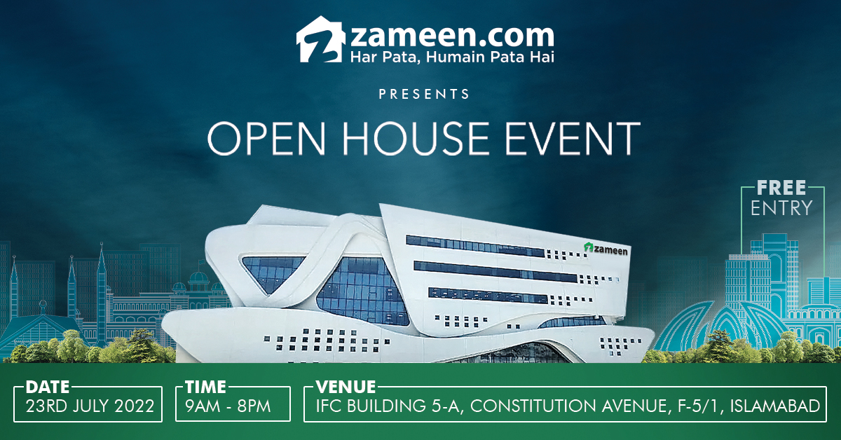 Zameen.com To Showcase ISB's Projects At Open House- Zameen News