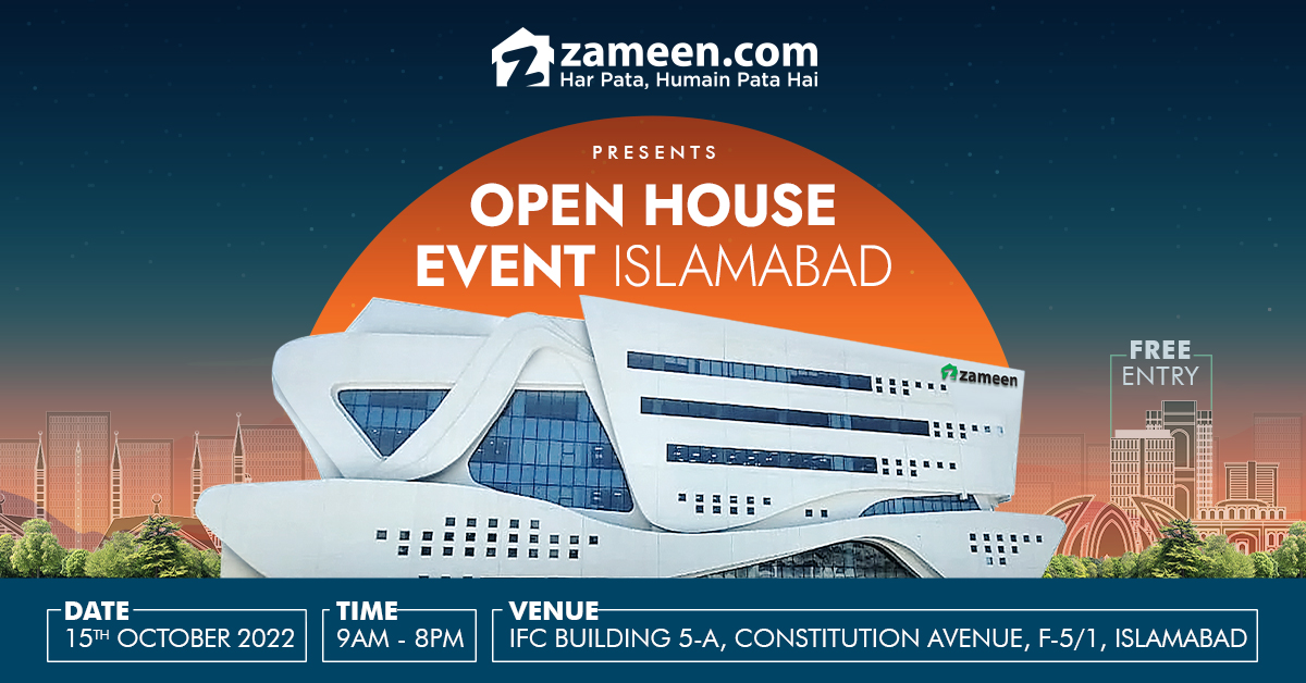 Zameen.com Open House Event In Islamabad This Weekend- Zameen News